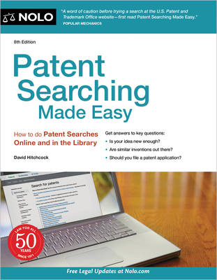 Patent Searching Made Easy: How to Do Patent Se... 1413329691 Book Cover