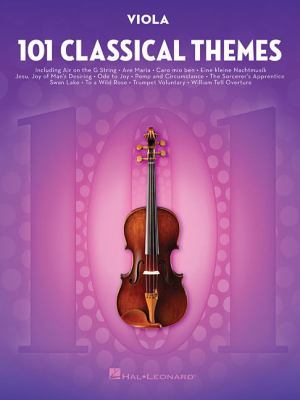 101 Classical Themes for Viola Sheet Music Song... 1495056325 Book Cover