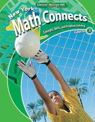 New York Math Concepts, Course 3: Concepts, Ski... 0078883415 Book Cover