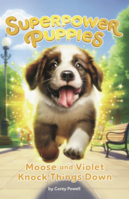Moose and Violet Knock Things Down B0GMZ2DZF8 Book Cover