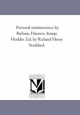 Personal Reminiscences by Barham, Harness, and ... 1425534791 Book Cover