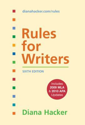 Rules for Writers 0312664826 Book Cover