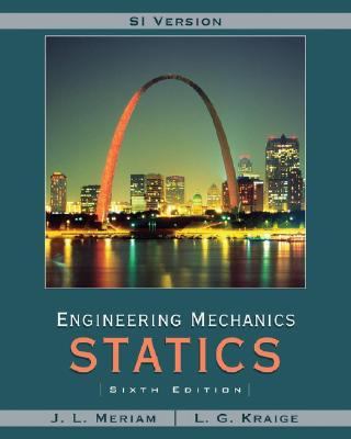 Statics: SI Version 0471787027 Book Cover
