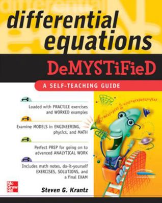 Differential Equations Demystified B007YXO0ZM Book Cover
