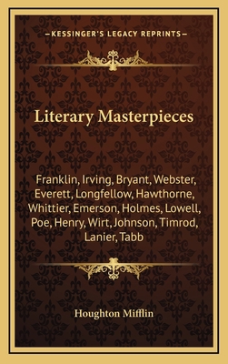 Literary Masterpieces: Franklin, Irving, Bryant... 116387034X Book Cover