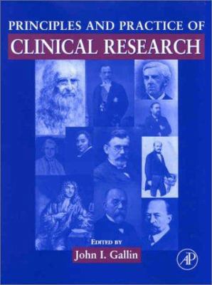 Principles and Practice of Clinical Research 0122740653 Book Cover