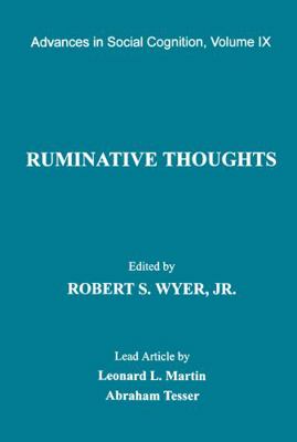 Ruminative Thoughts: Advances in Social Cogniti... 0805818154 Book Cover