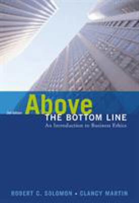 Above the Bottom Line 0155059505 Book Cover
