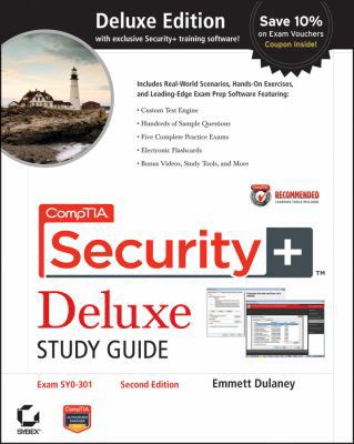 CompTIA Security+ Deluxe Study Guide Recommende... 111801474X Book Cover