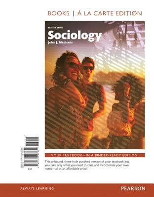 Sociology -- Books a la Carte 0134157931 Book Cover