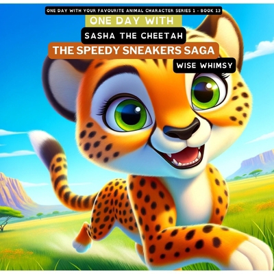 One Day with Sasha the Cheetah: The Speedy Snea... B0CNL376GF Book Cover