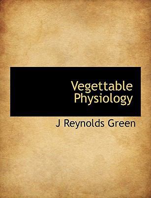 Vegettable Physiology 1140054414 Book Cover