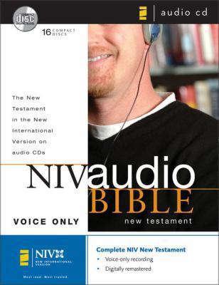 NIV Audio Bible New Testament Voice Only CD 0310920523 Book Cover