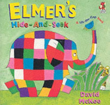 Elmer's Hide-And-Seek 0099410982 Book Cover