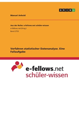 Verfahren statistischer Datenanalyse. Eine Fall... [German] 3346048314 Book Cover