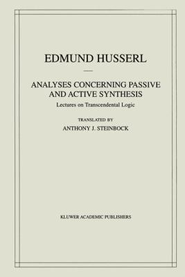 Analyses Concerning Passive and Active Synthesi... 079237066X Book Cover
