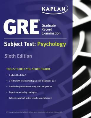 GRE Subject Test: Psychology 1506220282 Book Cover