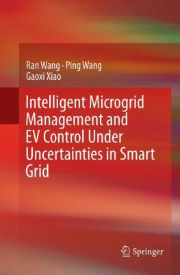 Intelligent Microgrid Management and Ev Control... 9811350876 Book Cover