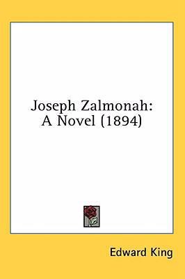 Joseph Zalmonah: A Novel (1894) 054893486X Book Cover