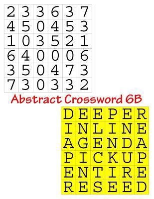 Abstract Crossword 6B 1545446849 Book Cover