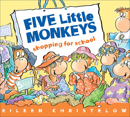 Five Little Monkeys Go Shopping 0606239901 Book Cover