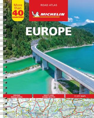 Michelin Road Atlas Europe B00RC1J2IQ Book Cover