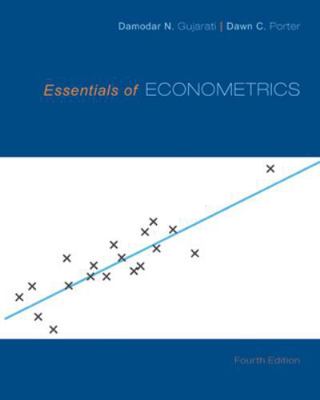 Essentials of Econometrics 0073375845 Book Cover