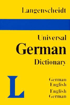 Langenscheidt Universal Dictionary: German/Engl... 0887291120 Book Cover