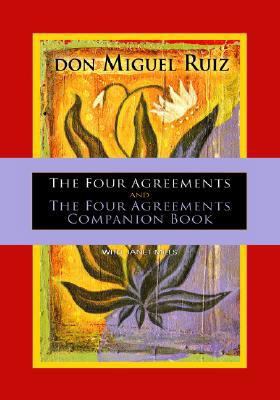 The Four Agreements and the Four Agreements Com... [Large Print] 1602851093 Book Cover