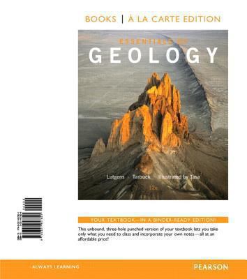 Essentials of Geology, Books a la Carte Edition 0321957806 Book Cover