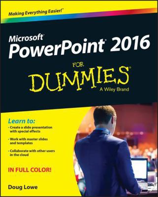PowerPoint 2016 for Dummies 1119077052 Book Cover