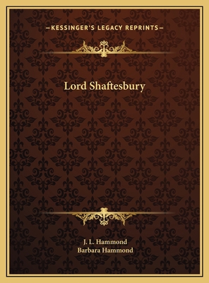 Lord Shaftesbury 1169766781 Book Cover