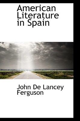American Literature in Spain 1110192738 Book Cover