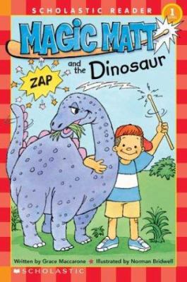 Magic Matt And The Dinosaur (level 1) (Scholast... 0439376076 Book Cover