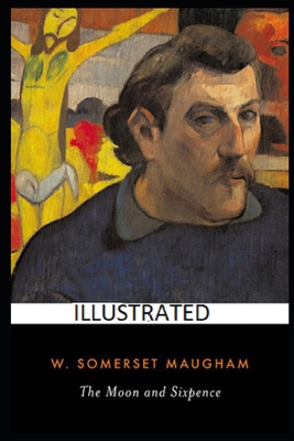 Paperback The Moon and Sixpence Illustrated Book