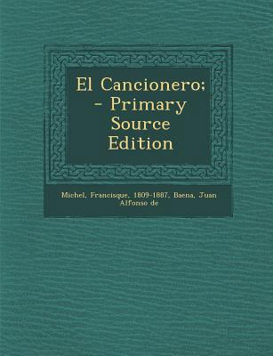 El Cancionero; [Spanish] 1287899625 Book Cover