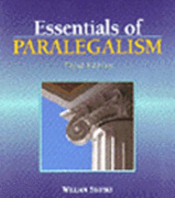 Essentials of Paralegalism 0314129006 Book Cover