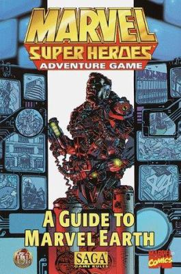 A Guide to Marvel Earth (Marvel Super Heroes Ad... 0786912308 Book Cover