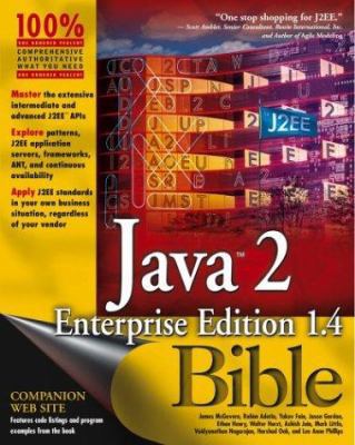 Java?2 Enterprise Edition 1.4 (J2EE 1.4) Bible 0764539663 Book Cover