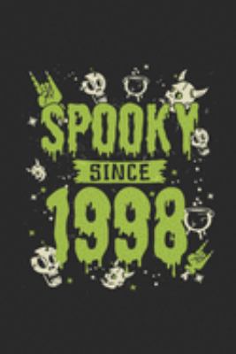 Spooky Since 1998: Graph Ruled Notebook – Journal for Birthday Gift Idea And Halloween Gift Idea