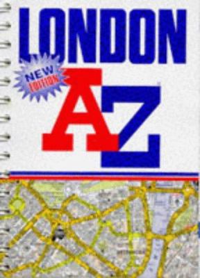 A-Z Street Atlas of London (London Street Atlases) 0850392446 Book Cover
