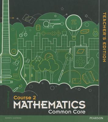 Prentice Hall Mathematics Common Core, Course 2 0133196712 Book Cover