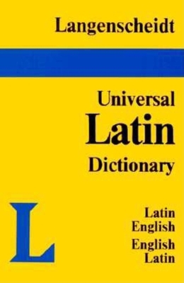 Langenscheidt Universal Dictionary Latin/Englis... [Latin] 0887291732 Book Cover