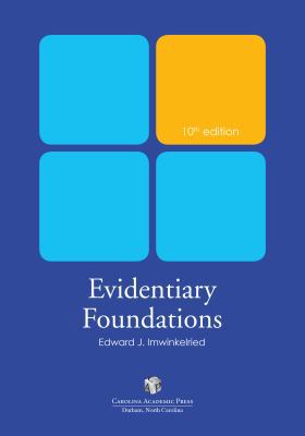Evidentiary Foundations 1531010393 Book Cover