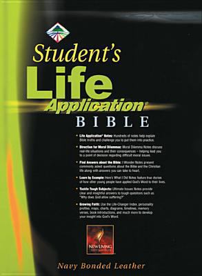 Student's Life Application Bible-Nlt 0842352244 Book Cover