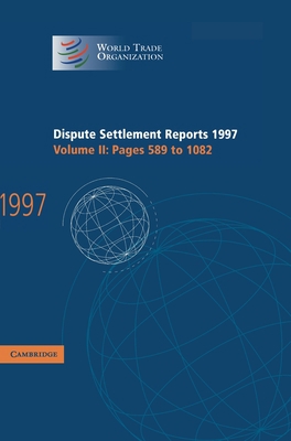 Dispute Settlement Reports 1997 0521783259 Book Cover