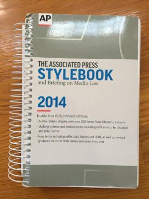 Associated Press Stylebook 2014 0917360583 Book Cover