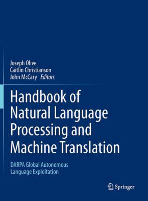 Handbook of Natural Language Processing and Mac... 1441977120 Book Cover