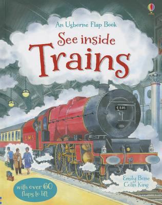 See Inside Trains 0794533779 Book Cover