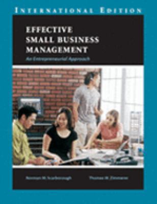 Effective Small Business Management: An Entrepr... 013196870X Book Cover